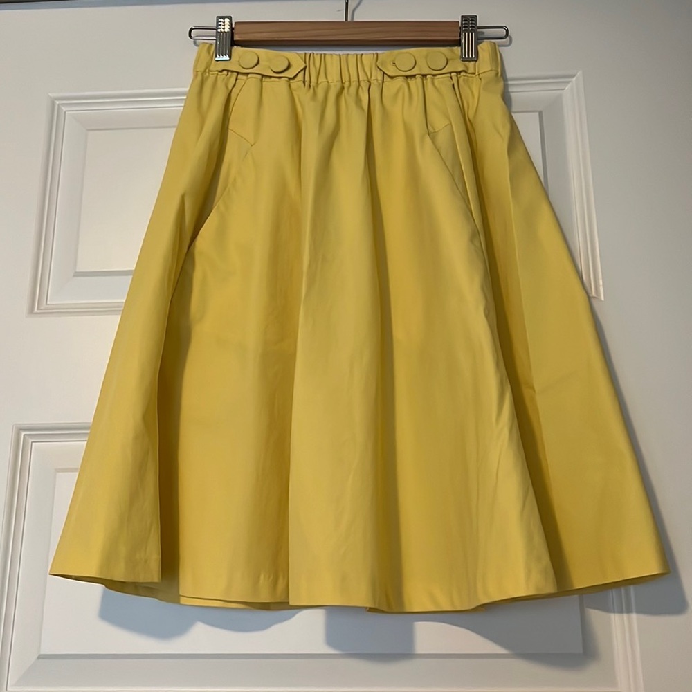 Zara yellow skirt